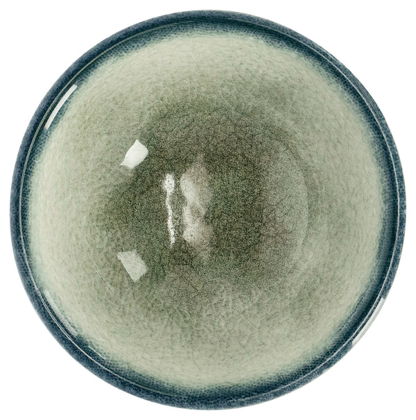 miseczka Auri okrągła; 150ml, 9.5x4.5 cm (ØxW); beżowy/ciemny niebieski/brązowy; okrągły; 6 sztuka / opakowanie