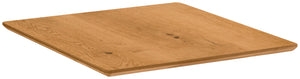 blat Acerios kwadratowy; 80x80x2.5 cm (DxSxW); dziki dąb; kwadrat