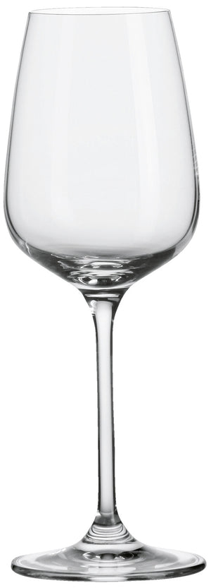 kieliszek do wina białego Medina ze znacznikiem pojemności; 260ml, 5.3x20.6 cm (ØxW); transparentny; 0.1 l Füllstrich, 6 sztuka / opakowanie