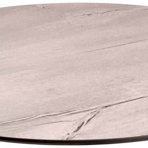 blat kompaktowy Lift okrągły; 60 cm (Ø); biały vintage; okrągły