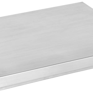 płyta chłodząca Vogan; 30.6x24.1x3.1 cm (DxSxW); srebro/szary; prostokątny