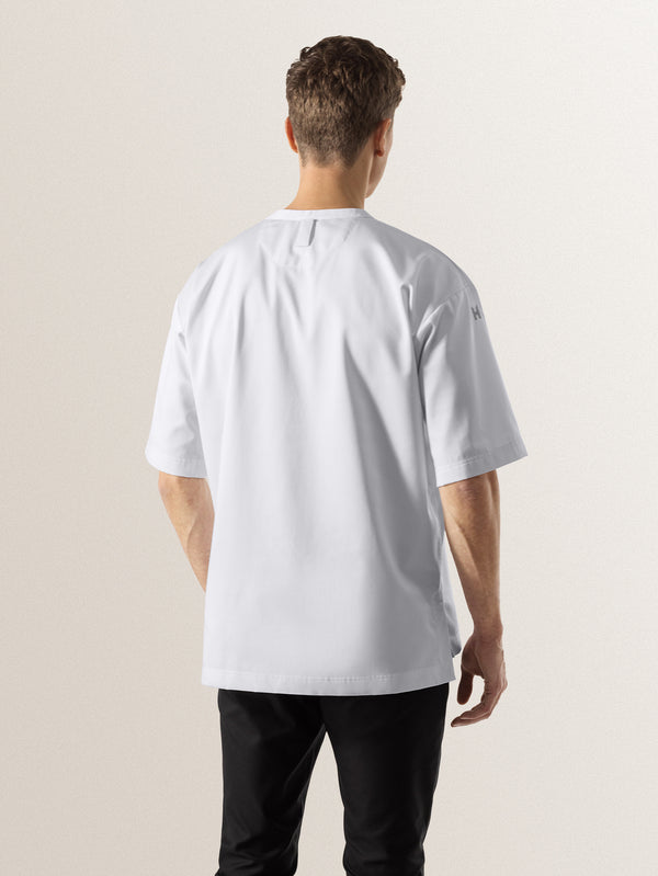 Kochshirt Gorgio; Kleidergröße XS; biały
