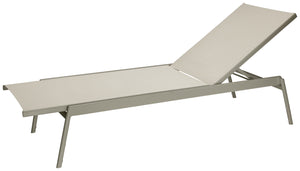 Sonnenliege Elaris; 200x74x36 cm (DxSxW); siedzisko taupe