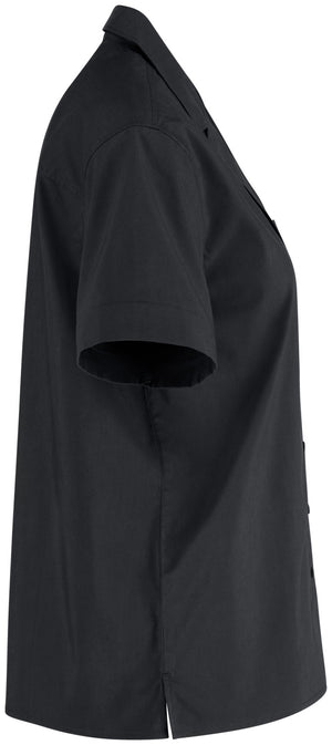 Bluse Kurzarm Magnum Comfort Fit; Kleidergröße 40; czarny