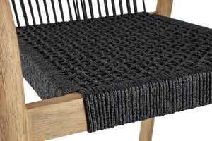 Outdoor-Stuhl Kando; 58x58x75 cm (SxGxW); siedzisko antracyt