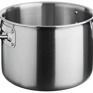 garnek do zupy Livonia; 15000ml, 32x20 cm (ØxW); srebro; okrągły