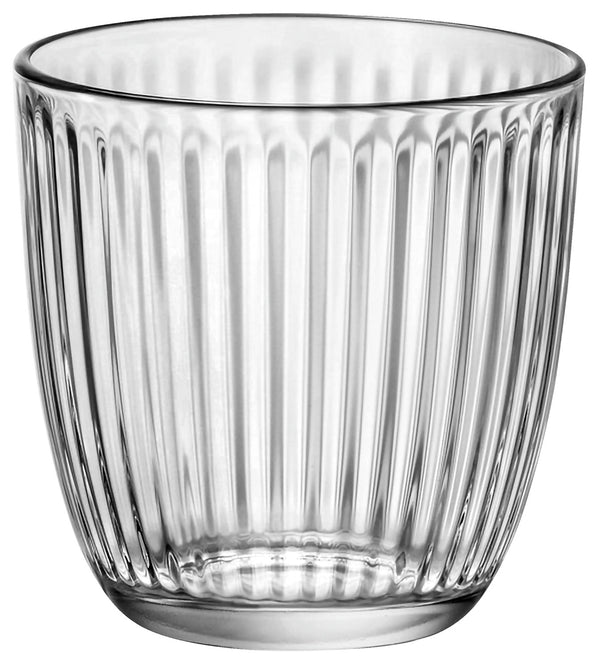 szklanka uniwersalna Line; 290ml, 8.5x8.5 cm (ØxW); transparentny; 12 sztuka / opakowanie