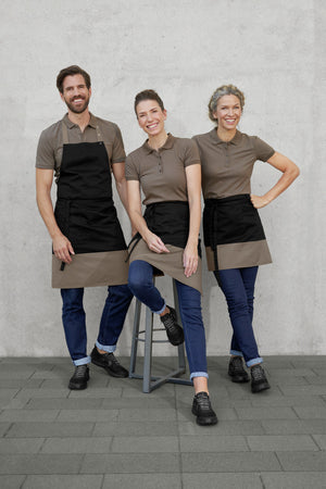 koszulka polo męska Cato; Kleidergröße XL; taupe
