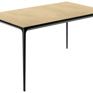 Outdoor-Tisch Linero rechteckig; 138x80x72 cm (DxSxW); Platte dąb/naturalny