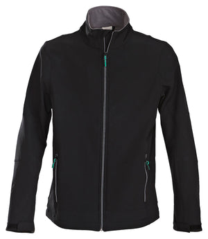 kurtka softshell męska Mika; Kleidergröße XL; czarny