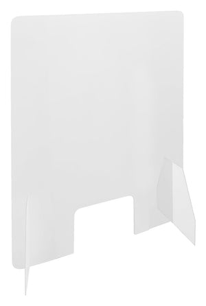 ścianka ochronna higieniczna Naro; 50x75 cm (SxW); transparentny