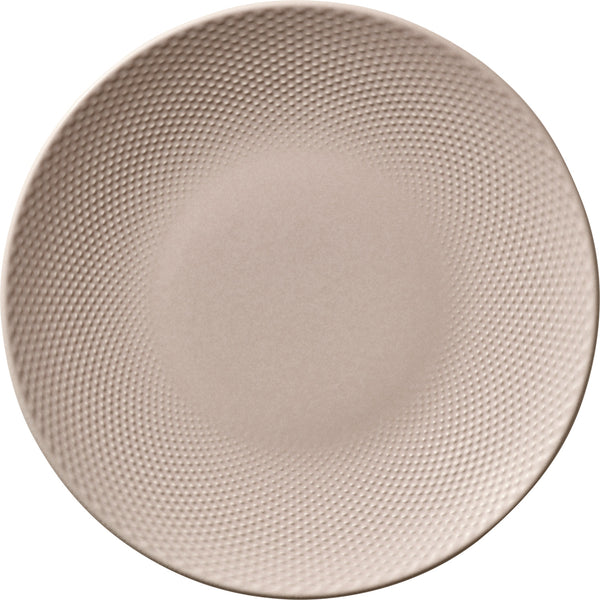 Teller flach Pine Relief rund coup; 28x3 cm (ØxW); rosé; okrągły; 6 sztuka / opakowanie