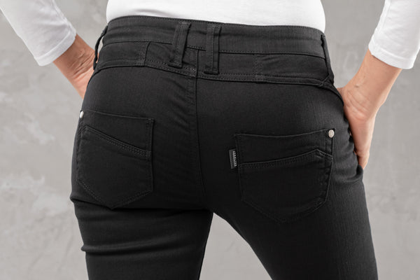 spodnie damskie jeans Dover; Kleidergröße 42; czarny