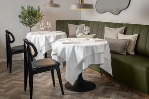 Tischwäsche Avella nach Maß genäht je m²; biały