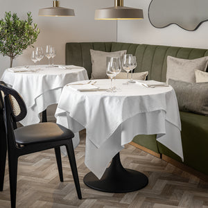 Serviette Avella; 50x50 cm (SxD); biały; 6 sztuka / opakowanie