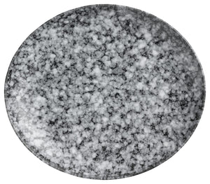 talerz płaski Mamaro organiczny; 20x17.5x2.5 cm (DxSxW); czarny/biały; organiczny; 6 sztuka / opakowanie