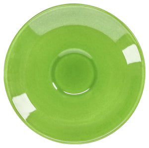 spodek do filiżanki do espresso Joy 2.0; 12.5 cm (Ø); zielony; okrągły; 6 sztuka / opakowanie