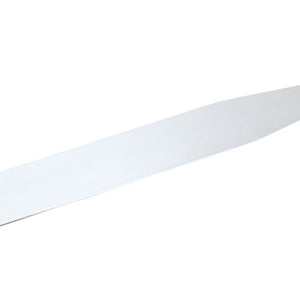 nóż cukierniczy XL; 42.5x4 cm (DxS); srebro/czarny