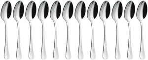 łyżka do kawy Baguette; 14 cm (D); srebro, Griff srebro; 12 sztuka / opakowanie