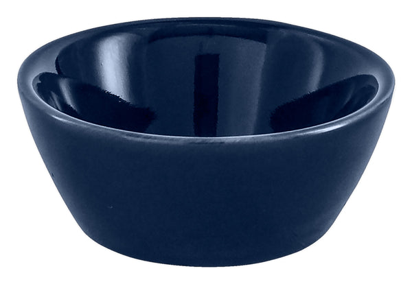 mini miseczki  Ara; 58ml, 7x3 cm (ØxW); ciemny niebieski; okrągły; 12 sztuka / opakowanie