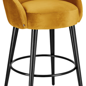 Barstuhl Malea; 57x53x99 cm (SxGxW); złoto