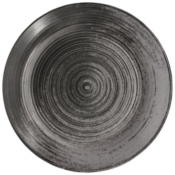 talerz płaski Etana; 25 cm (Ø); szary; okrągły; 6 sztuka / opakowanie
