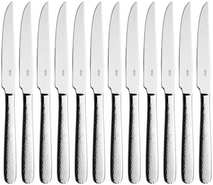 nóż do pizzy/steka Martello; 23.7 cm (D); srebro, Griff srebro; 12 sztuka / opakowanie