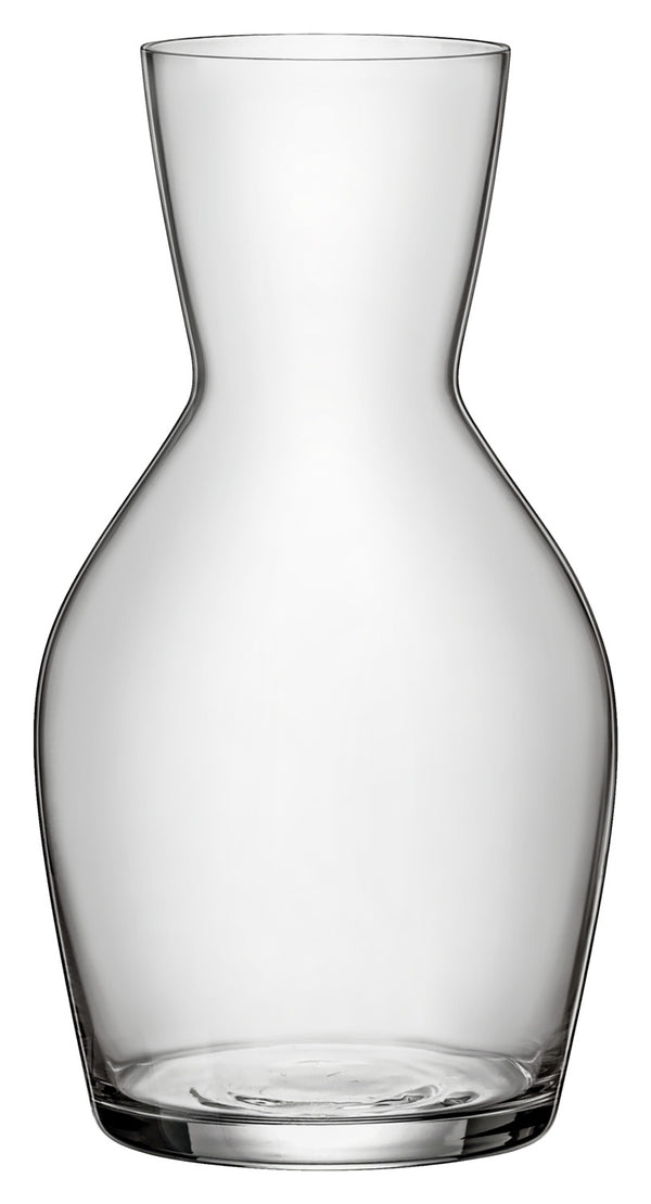 karafka Ypsilon Wine ze znacznikiem pojemności; 1140ml, 11.5x21.5 cm (ØxW); transparentny; 1 l Füllstrich, 6 sztuka / opakowanie