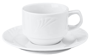 filiżanka do espresso Swing; 100ml, 6.5x4.9 cm (ØxW); biały; okrągły; 6 sztuka / opakowanie