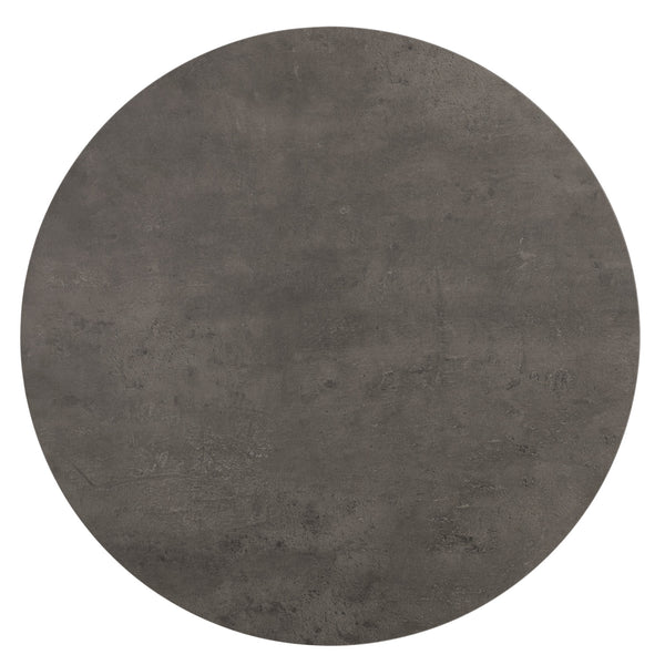 blat kompaktowy Lift okrągły; 80 cm (Ø); beton; okrągły