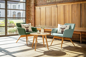 blat Duneo okrągły; 60x2.5 cm (ØxW); dąb/naturalny; okrągły