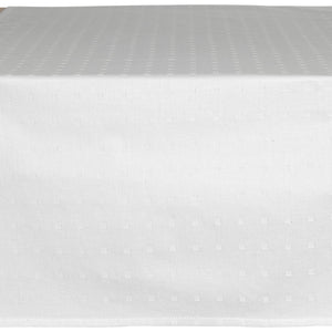 bieżnik Sinnend; 45x130 cm (SxD); biały; prostokątny