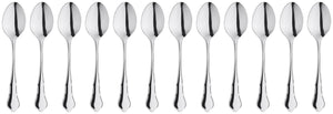 łyżka stołowa Malaga II; 20.5 cm (D); srebro, Griff srebro; 12 sztuka / opakowanie