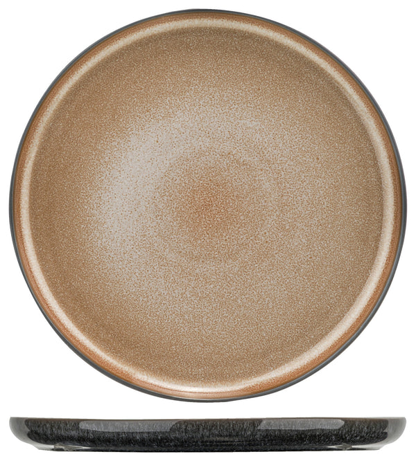 talerz deserowy Lerida Desert; 20.5 cm (Ø); brązowy; okrągły; 6 sztuka / opakowanie