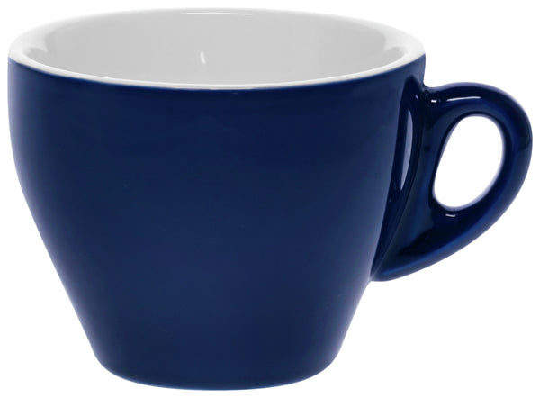filiżanka do kawy Joy; 230ml, 9x7 cm (ØxW); niebieski; okrągły; 6 sztuka / opakowanie