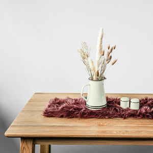 dzbanek Liron; 1800ml, 15x21 cm (ØxW); biel kremowa/czarny