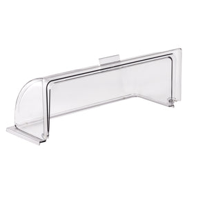 pokrywa rolltop z tworzywa GN 1/1; 53x32.5x19 cm (DxSxW); transparentny; prostokątny