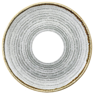 Cappuccino Untere Studio Prints Stone Grey; 15.6 cm (Ø); jasny szary/brązowy; okrągły; 12 sztuka / opakowanie