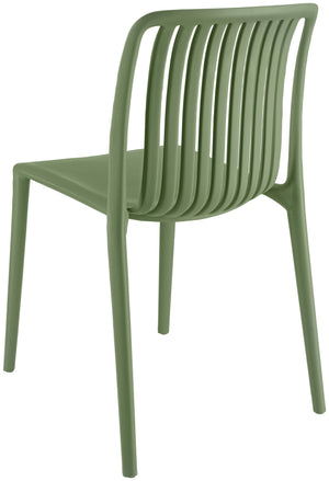 Kunststoff Stuhl Tavira; 50x52.5x77 cm (SxGxW); zielony; 2 sztuka / opakowanie