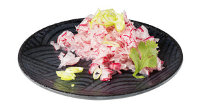 talerz płaski; 14.5x1.5 cm (ØxW); czarny; okrągły