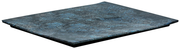Platte Tusa; Größe GN 1/2, 32.5x26.5x1.5 cm (DxSxW); czarny/ciemny niebieski; prostokątny; 2 sztuka / opakowanie