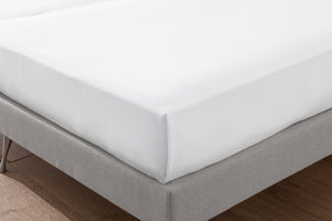 prześcieradło Basic; 260x260 cm (SxD); biały; 10 sztuka / opakowanie