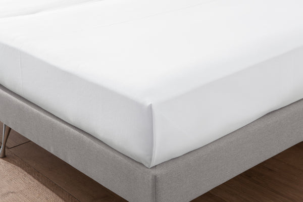 prześcieradło Basic; 260x260 cm (SxD); biały; 10 sztuka / opakowanie