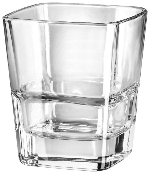 Gläser Palladio Quadro stapelbar; 280ml, 8x9.3 cm (ØxW); transparentny; 6 sztuka / opakowanie