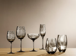 Weißweinglas Benice; 465ml, 6.5x22.6 cm (ØxW); szary; 4 sztuka / opakowanie