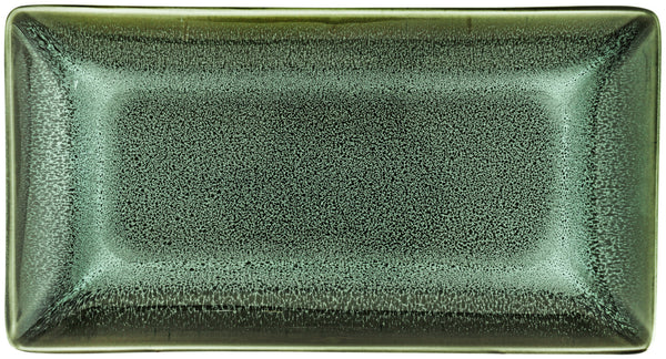 półmisek Nano; 31x16.5x3.2 cm (DxSxW); zielony; prostokątny; 2 sztuka / opakowanie
