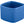 mini miseczki  Ubatuba; 90ml, 6x6x4.7 cm (DxSxW); jasny niebieski; kwadrat; 12 sztuka / opakowanie