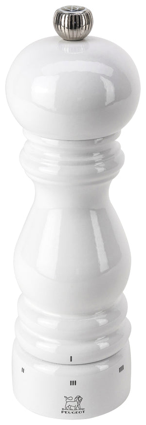 młynek do soli Paris biały lakierowany; 18 cm (W); biały