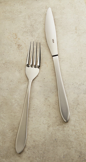 widelec stołowy Salerno matowy; 20.2 cm (D); srebro, Griff srebro; 12 sztuka / opakowanie