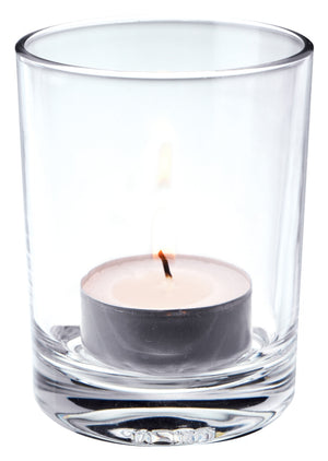 świeczka tealight Caravelle; 6.5x7.9 cm (ØxW); transparentny; 6 sztuka / opakowanie
